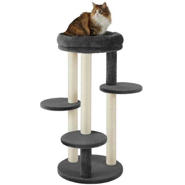 Alternative view of Frisco 41-in Faux Fur Cat Tree