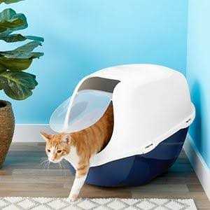 Alternative view of Frisco Hooded Cat Litter Box