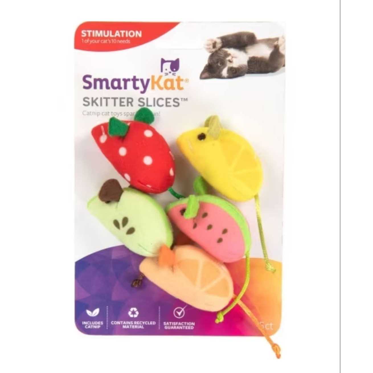 SmartyKat Skitter Slices Cat Toy