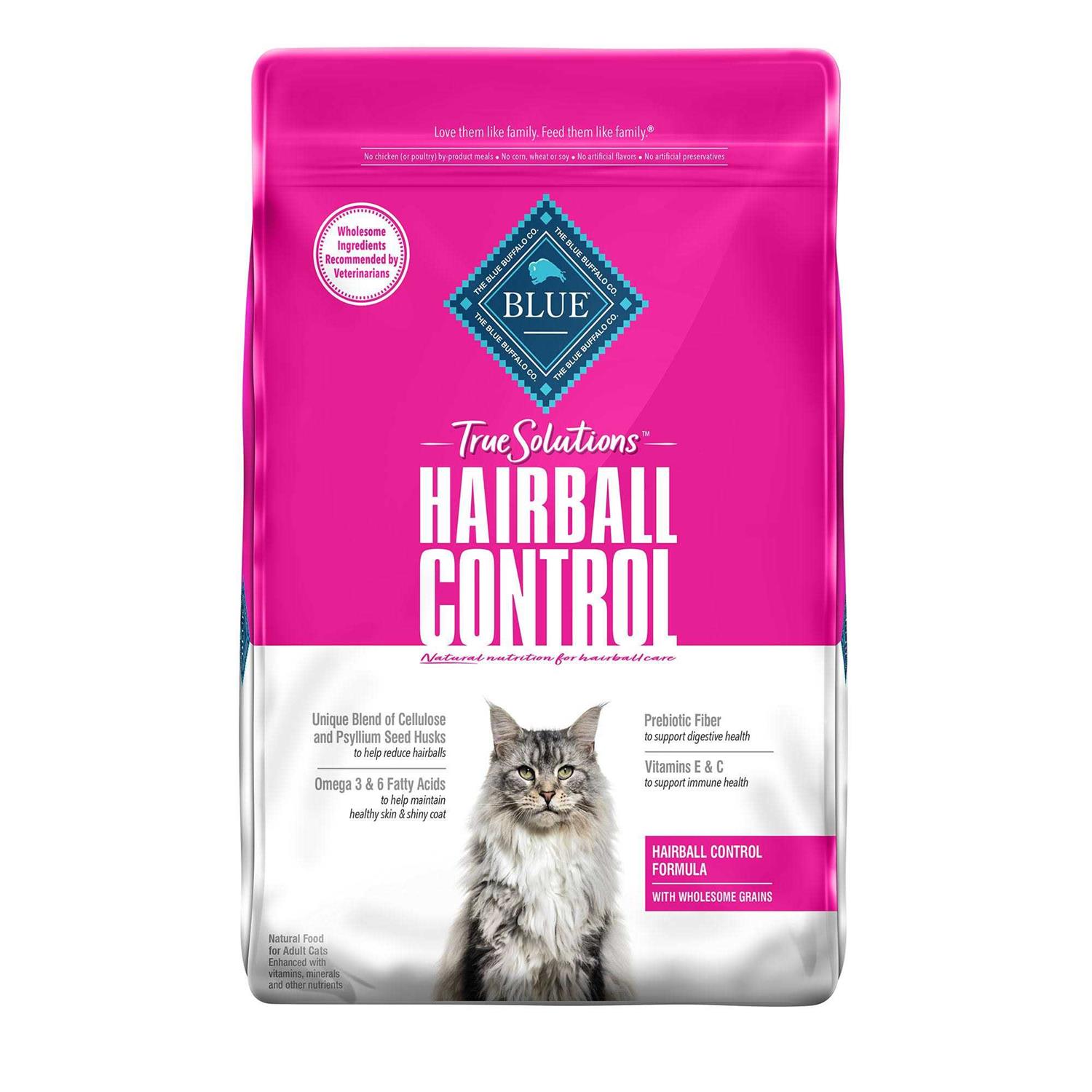 Alternative view of Blue Buffalo True Solutions Hairball Control Natural Adult Dry Cat Food