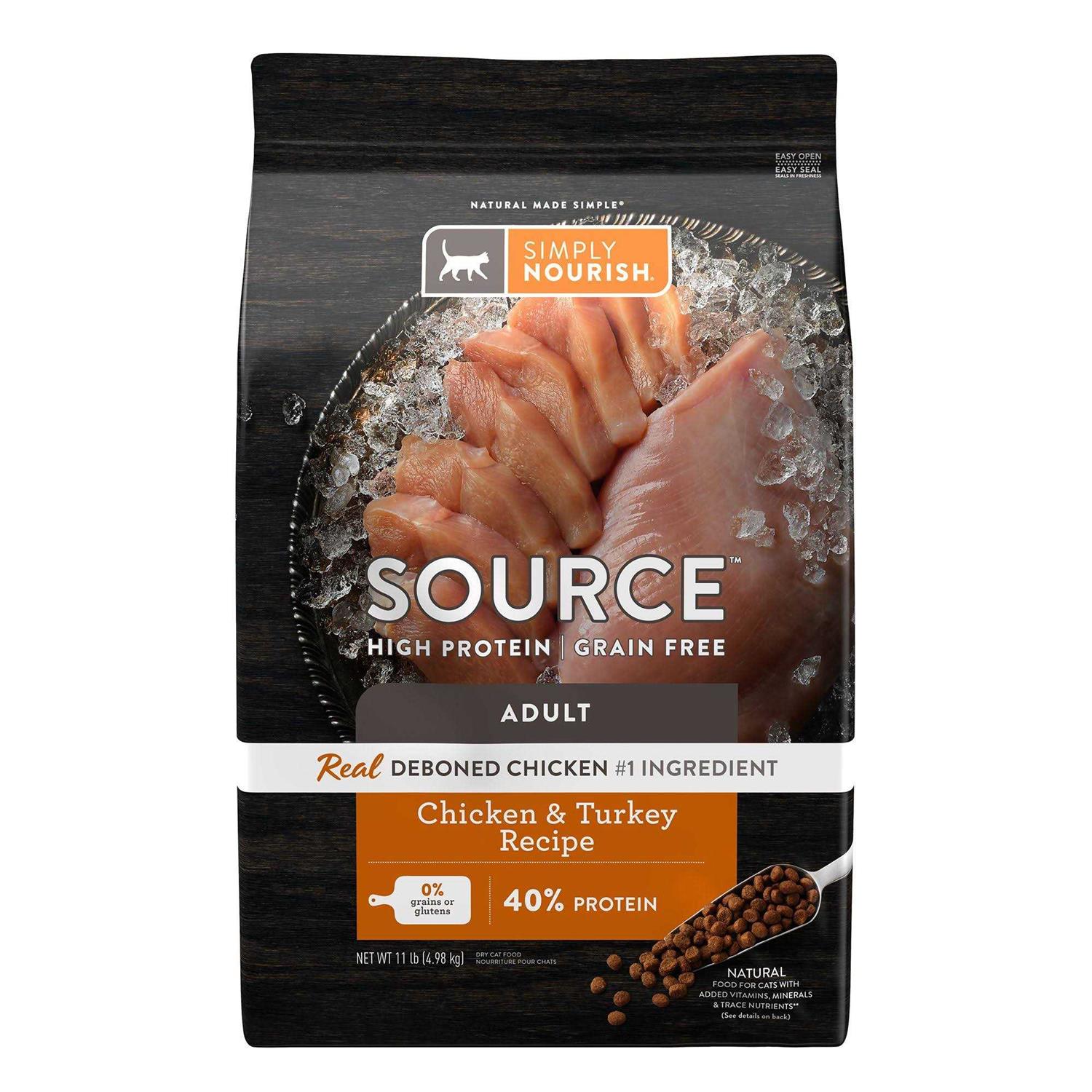 Alternative view of Simply Nourish Source Cat Dry Food Chicken and Turkey