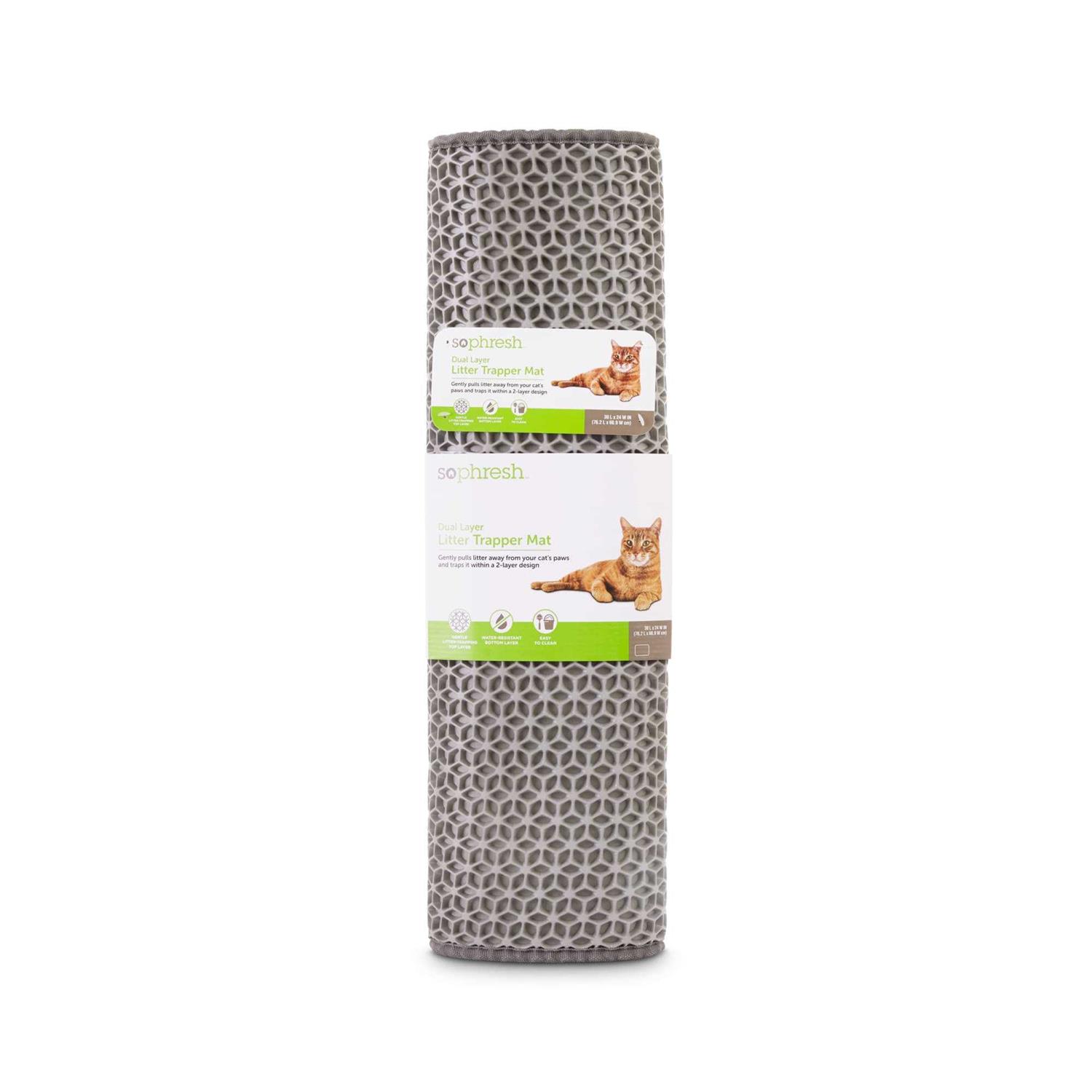 So Phresh Dual Layer Cat Litter Trapper Mat