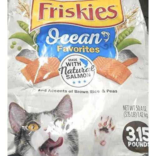 Alternative view of Friskies Ocean Favorites Dry Cat Food With Natural Salmon
