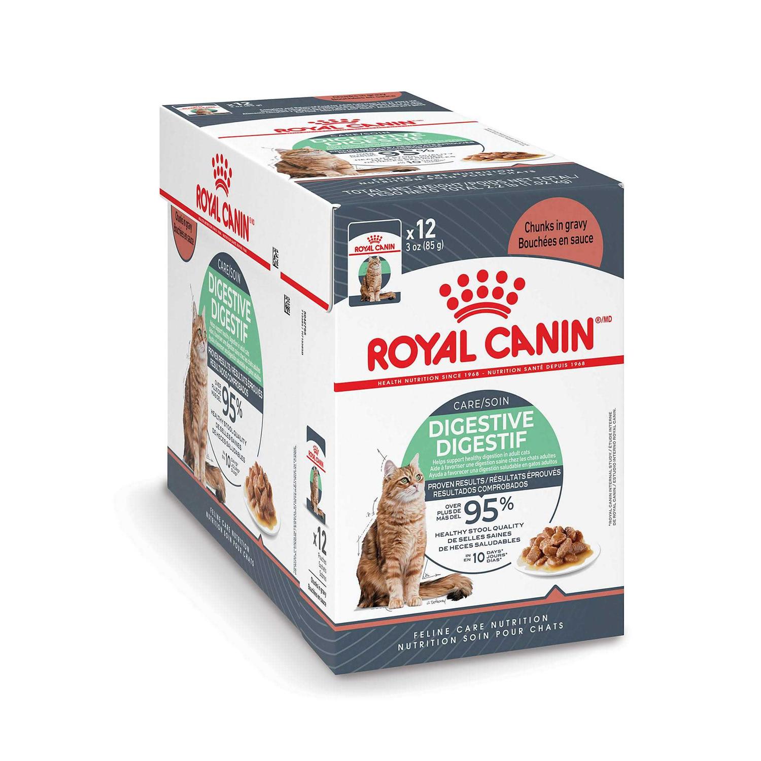 Royal Canin Digest Sensitive Chunks in Gravy adult Cat Food