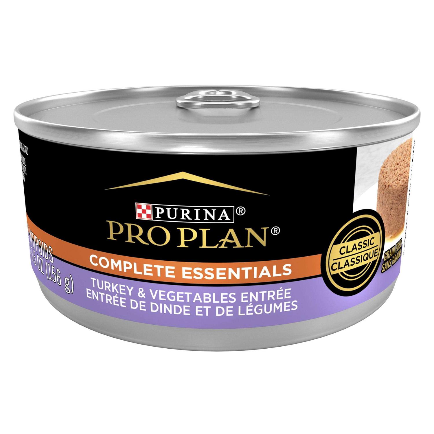 Purina Pro Plan Grain Free Pate Wet Cat Food, Complete Essentials Turkey and Vegetables Entree