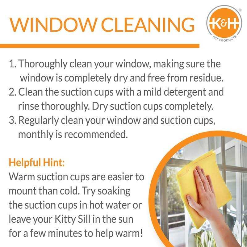 Alternative view of K&H EZ Mount Window Bed Kitty Sill