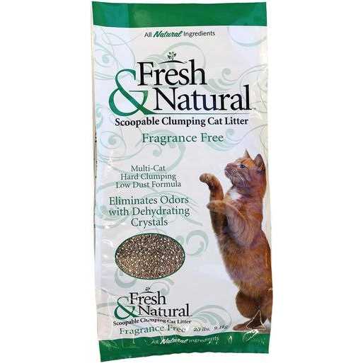 Alternative view of Fresh & Natural Fragrance Scoopable Clay Cat Litter