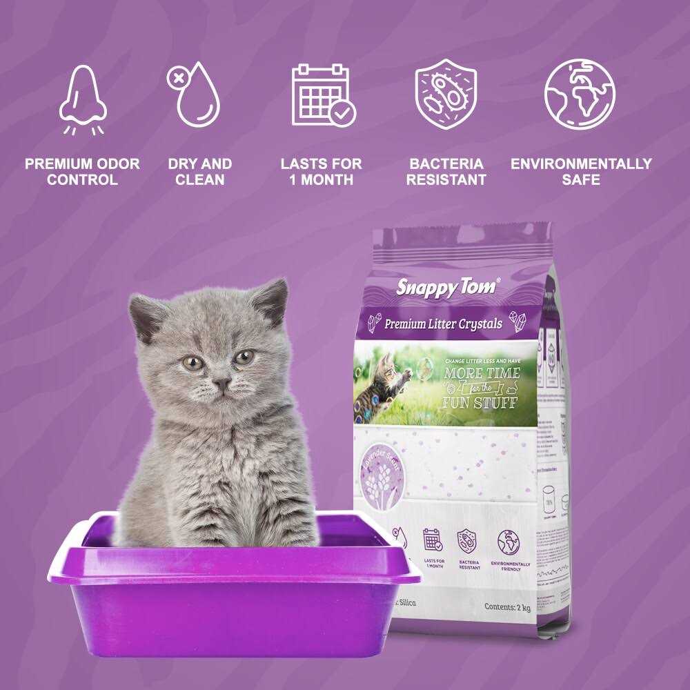 Alternative view of Snappy Tom Crystal Cat Litter