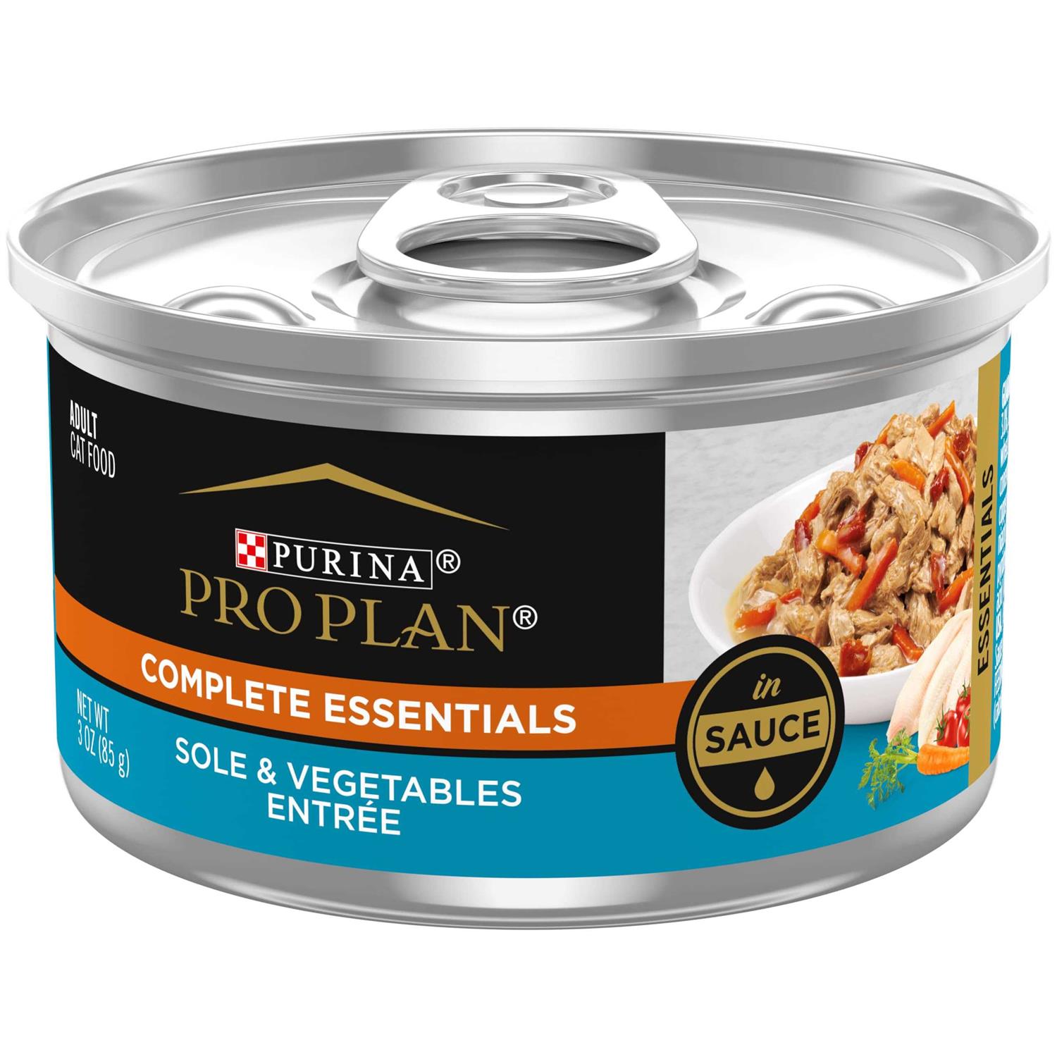 Purina Pro Plan Wet Sole & Vegetable Entree in Sauce Cat Food