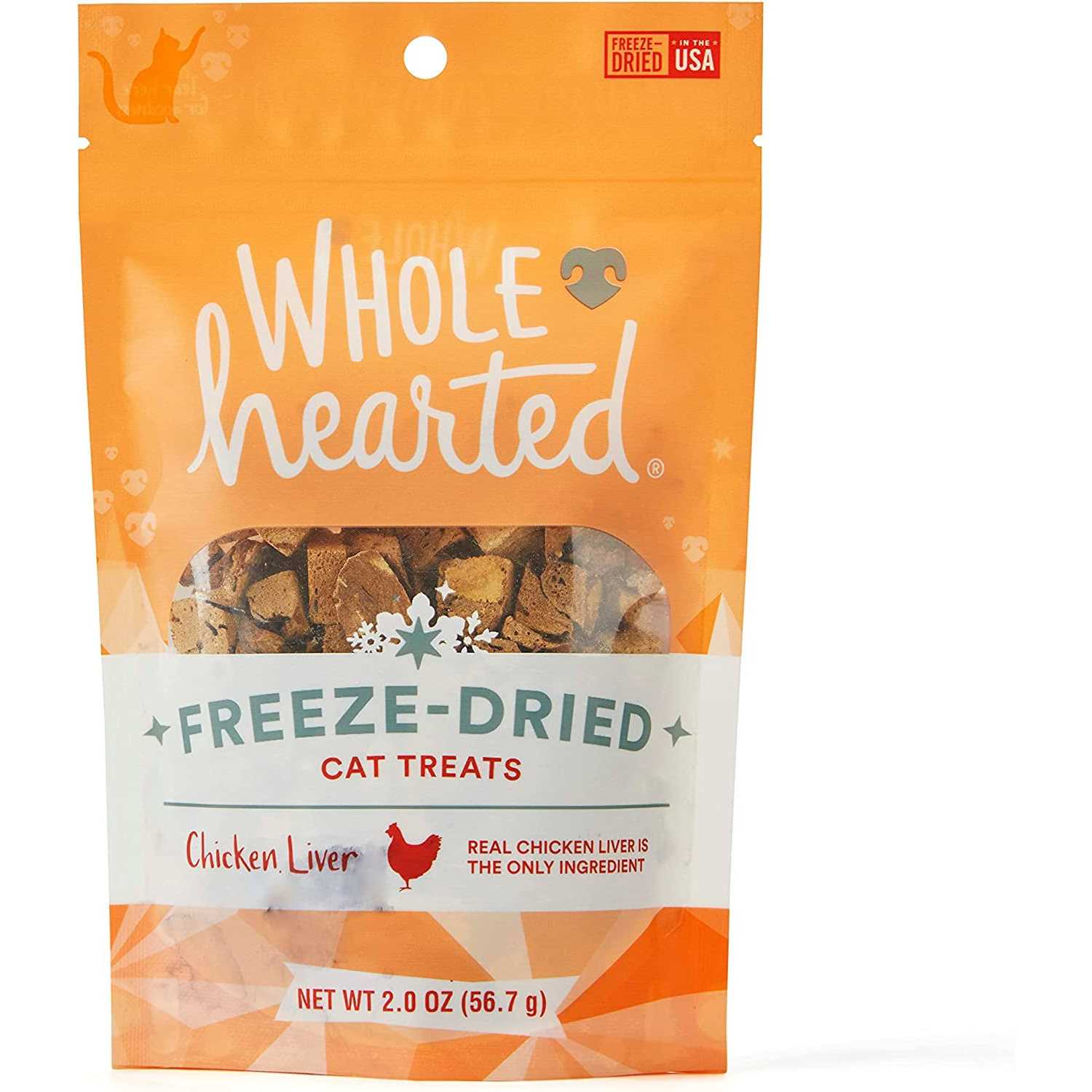 WholeHearted Chicken Liver Freeze-Dried Cat Treats