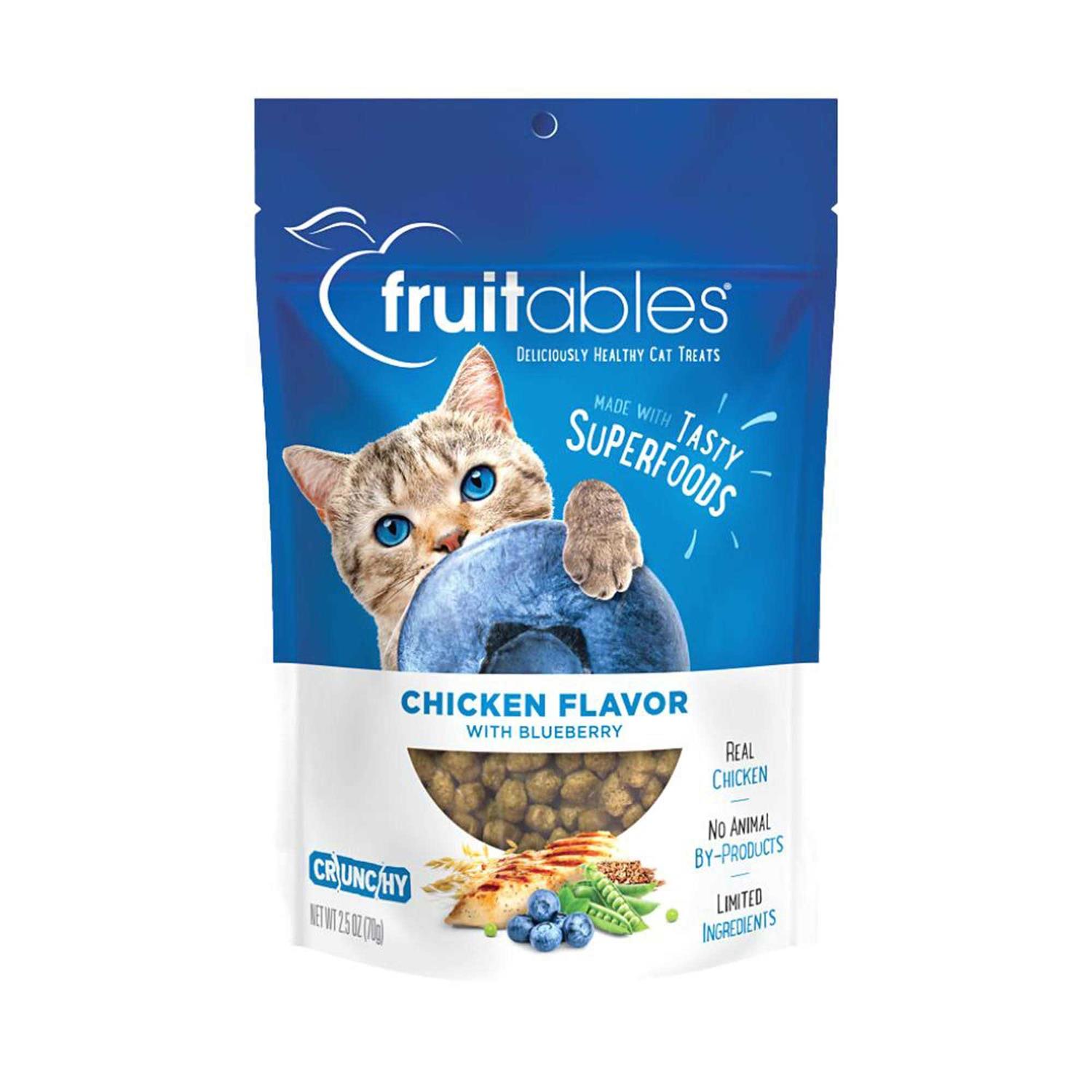 Fruitables Cat Treats Chicken/Blueberry