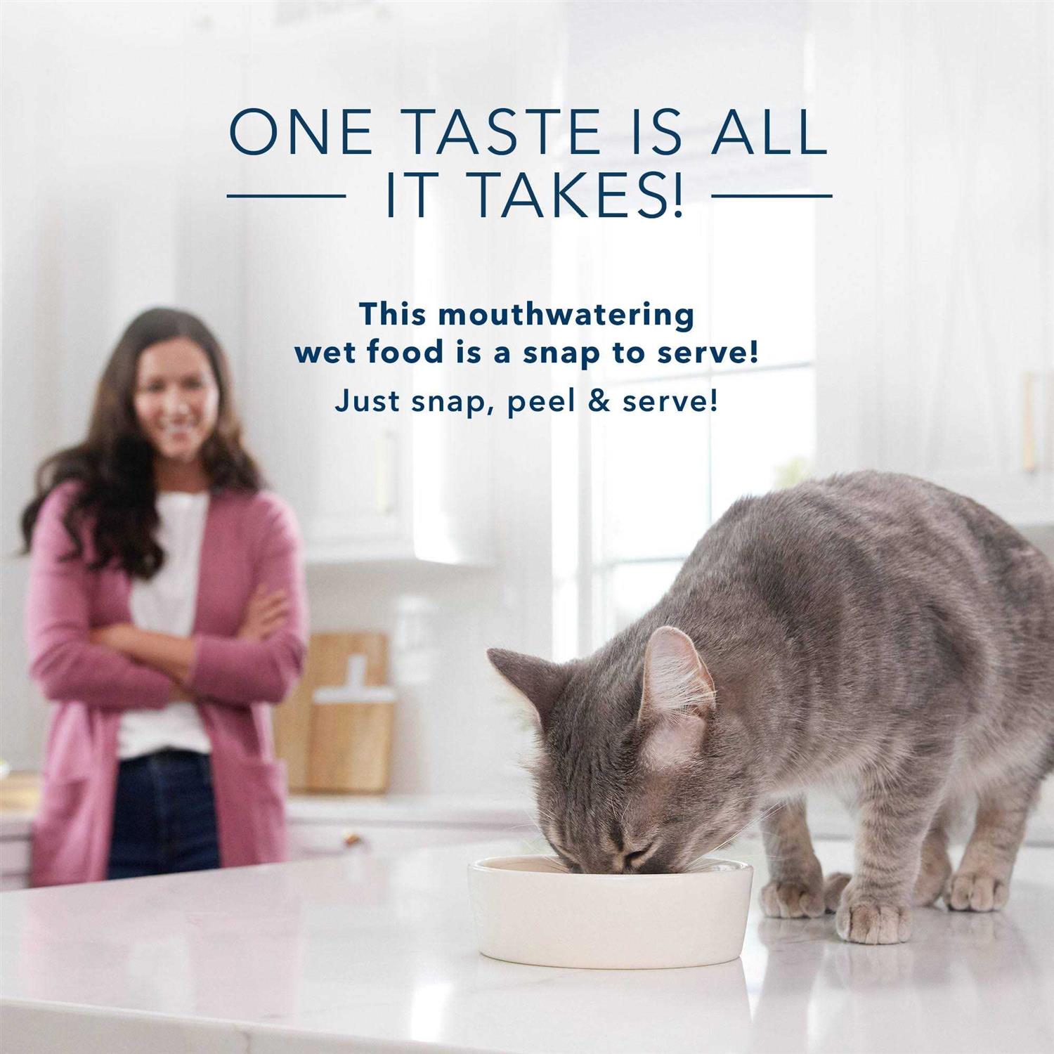 Alternative view of Blue Buffalo Tastefuls Savory Singles Wet Cat Food