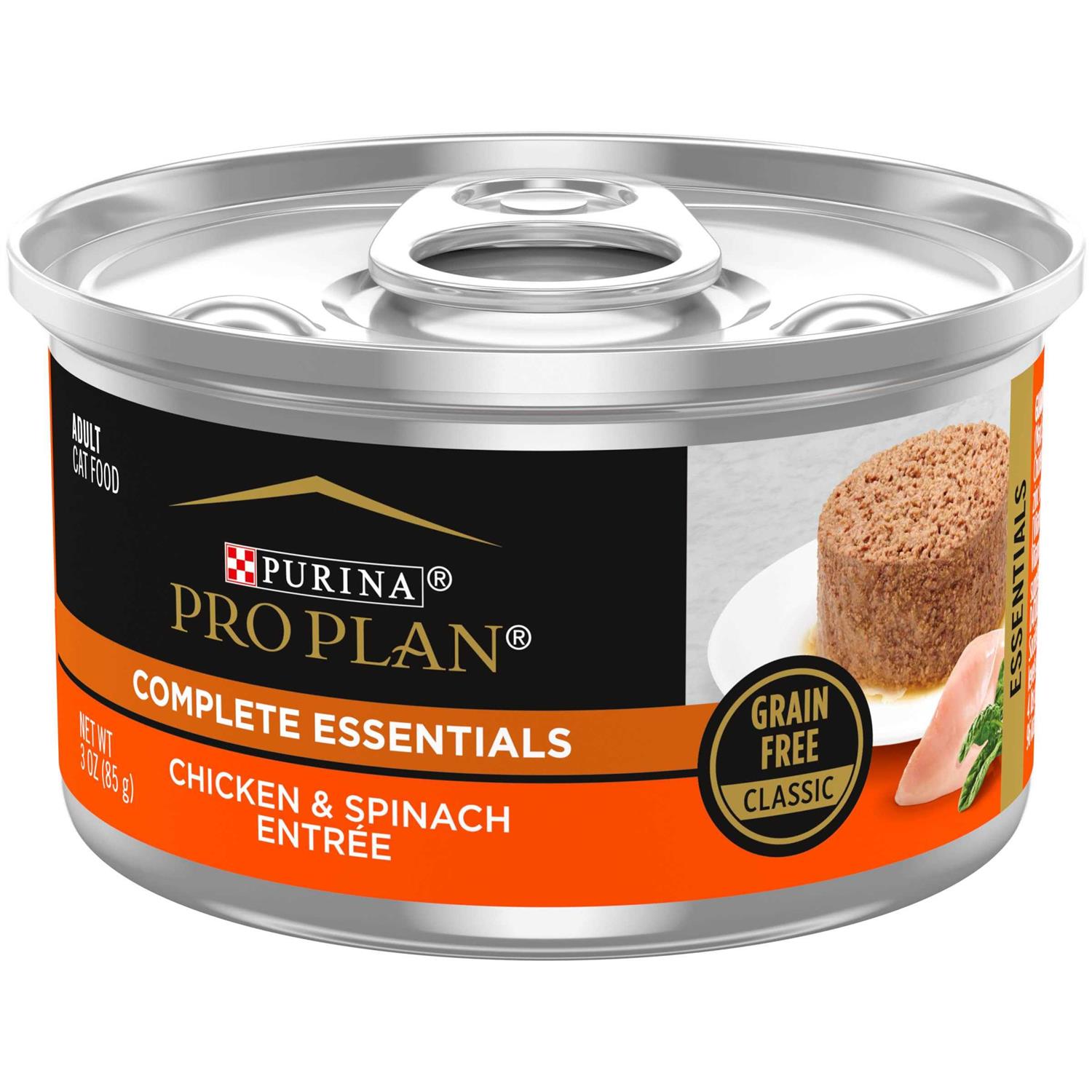 Purina Pro Plan Chicken and Spinach Entree Wet Cat Food