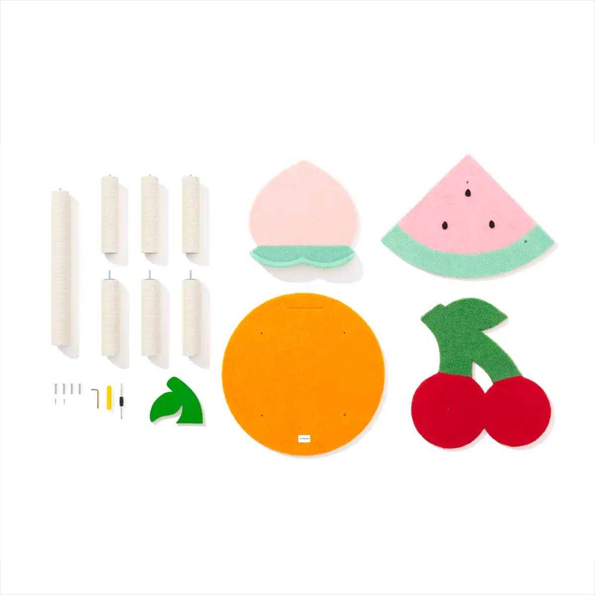Alternative view of Fruit Frenzy Cat Climber Tree by Vetreska