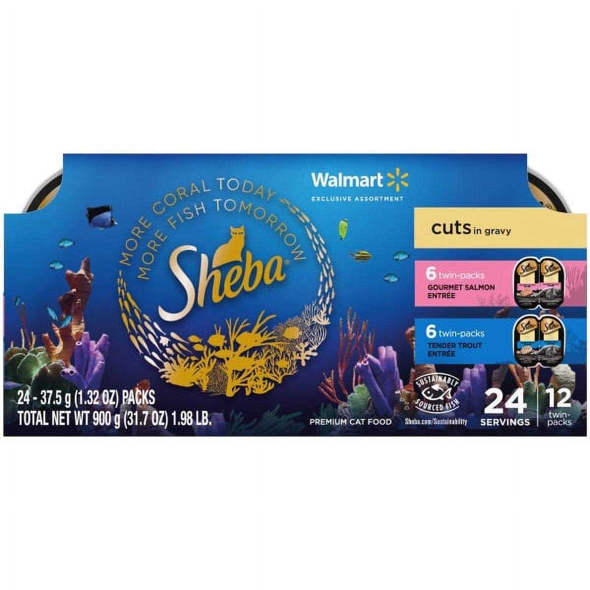 Sheba Perfect Portions Salmon Entrees