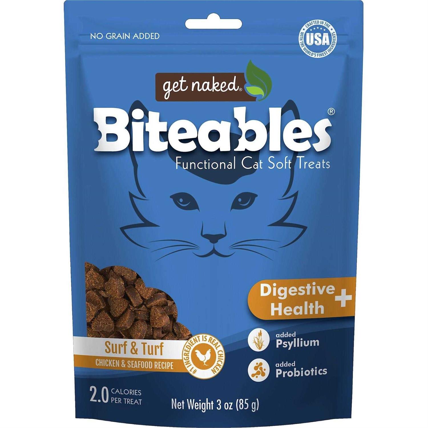 Get Naked Health Biteables Soft Cat Treats Flavor