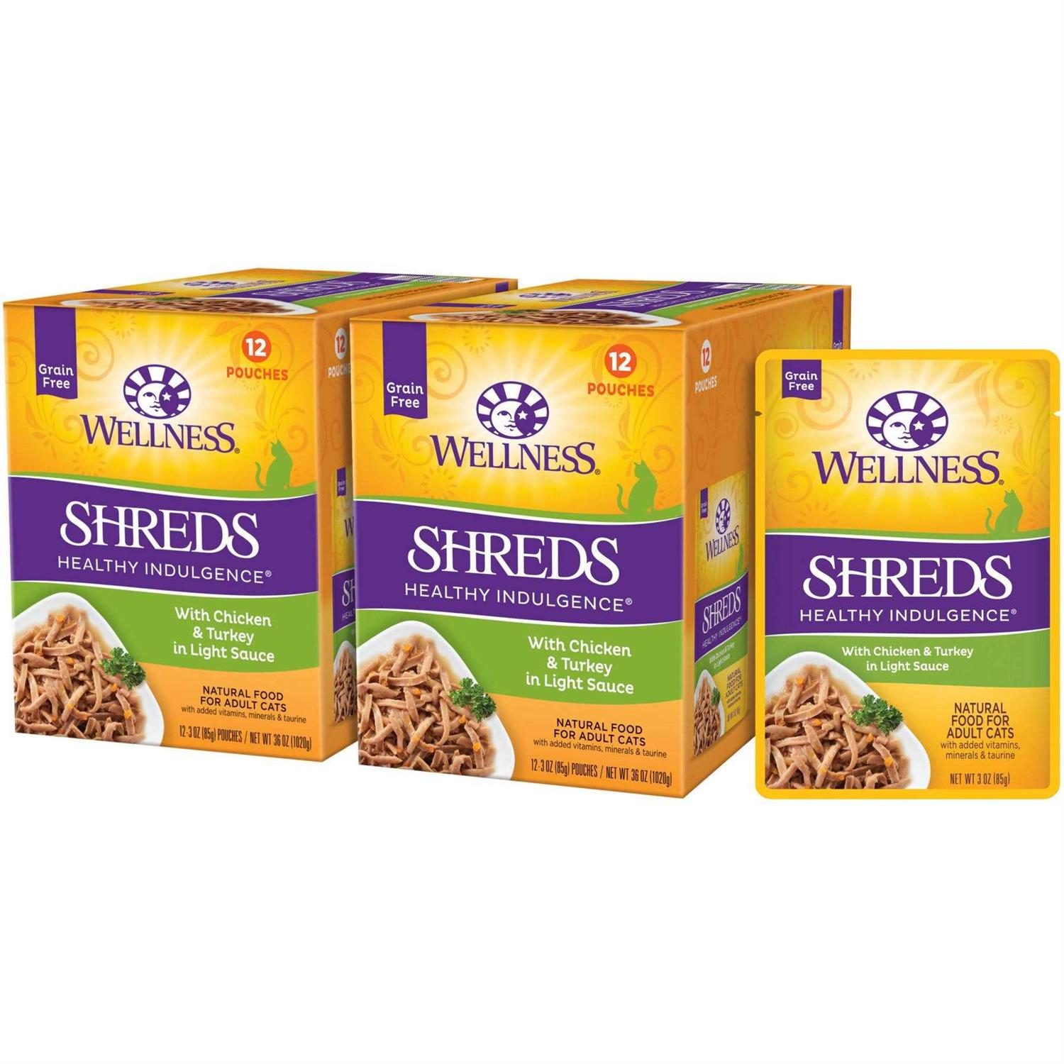 Alternative view of Wellness Healthy Indulgence Shreds Grain Free Wet Cat Food