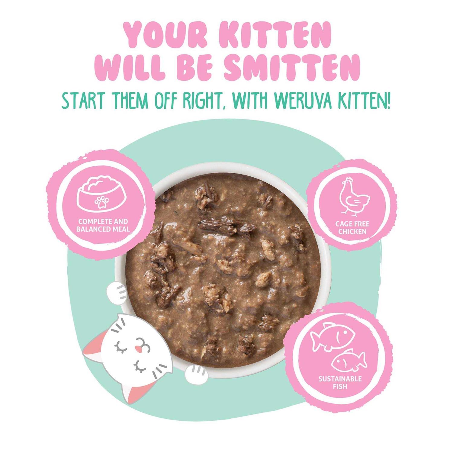 Alternative view of Weruva Kitten Chicken & Tuna Formula in Gravy Wet Cat Food