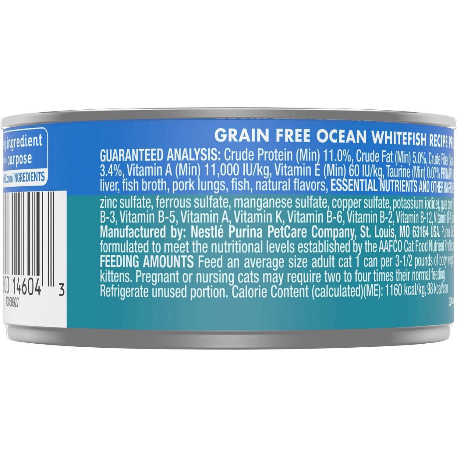 Alternative view of Purina ONE Natural High Protein Grain Free Wet Cat Food Pate