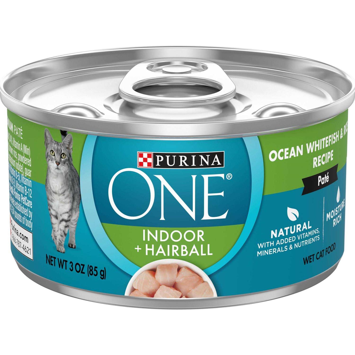 Purina One Indoor Advantage Natural Cat Food Ocean Whitefish & Rice