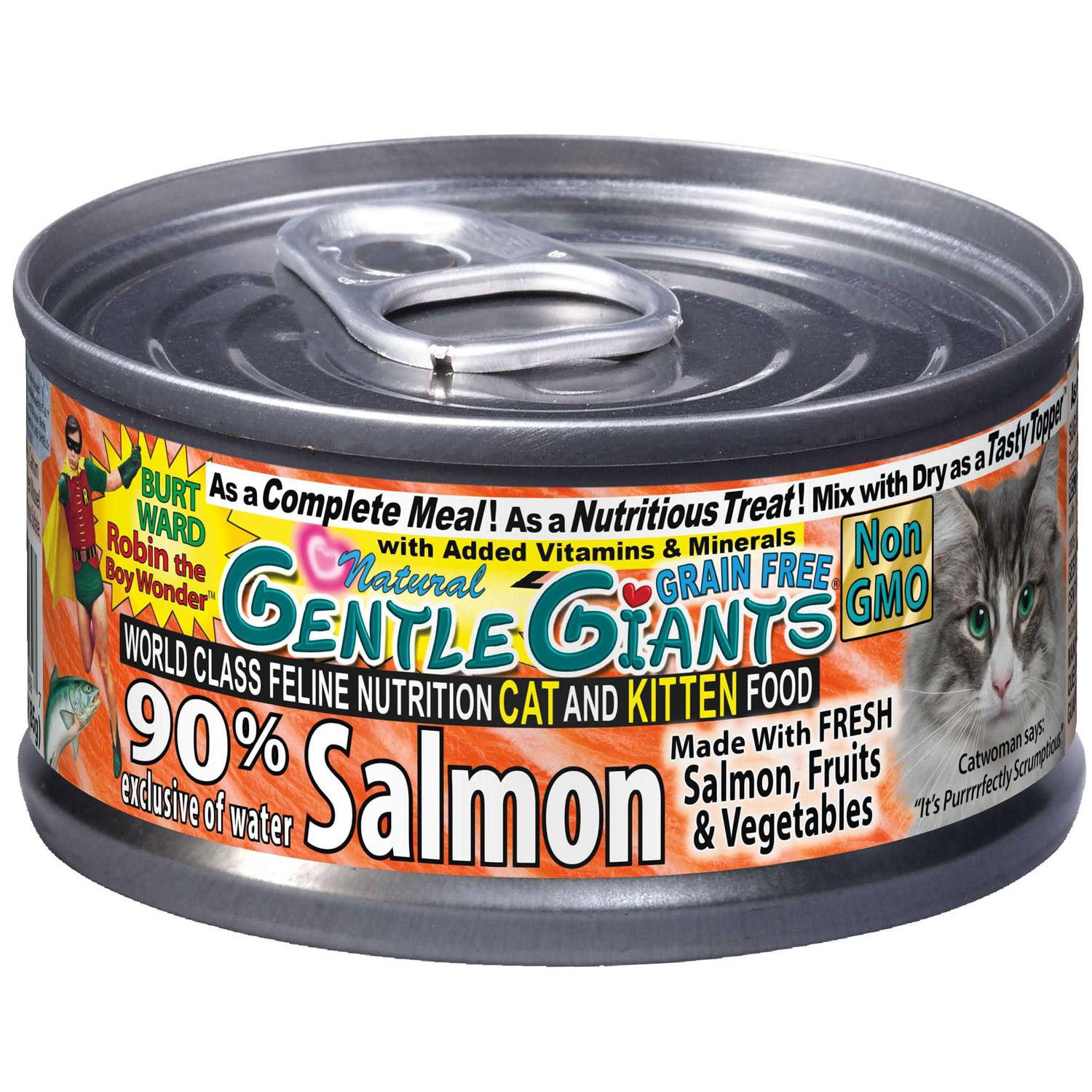 Gentle Giants Salmon Wet Cat Food