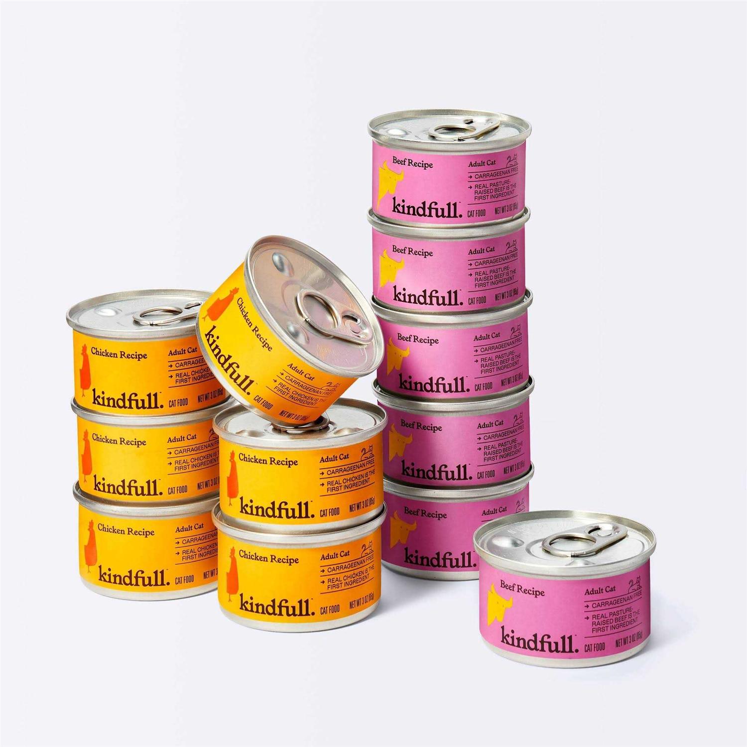 Alternative view of Kindfull Chicken and Beef Wet Cat Food