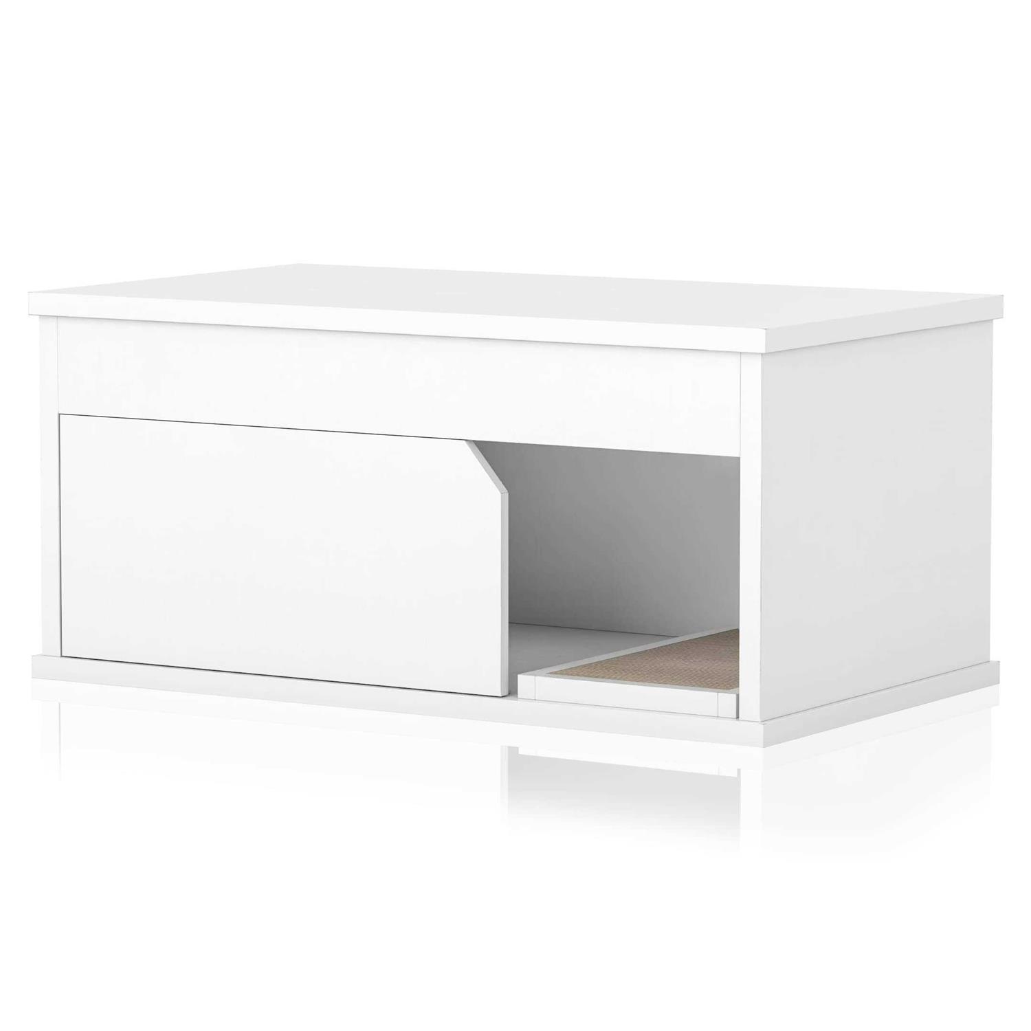 Way Basics Cat Litter Box Enclosure One Door
