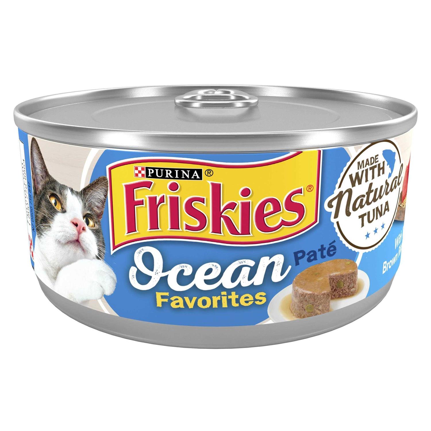 Purina Friskies Wet Cat Food Ocean Favorites