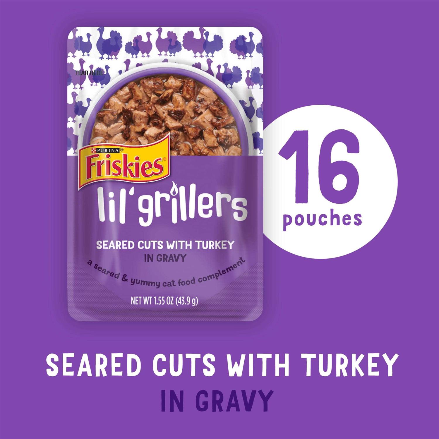 Alternative view of Friskies Lil Grillers Seared Cuts Gravy Wet Cat Food