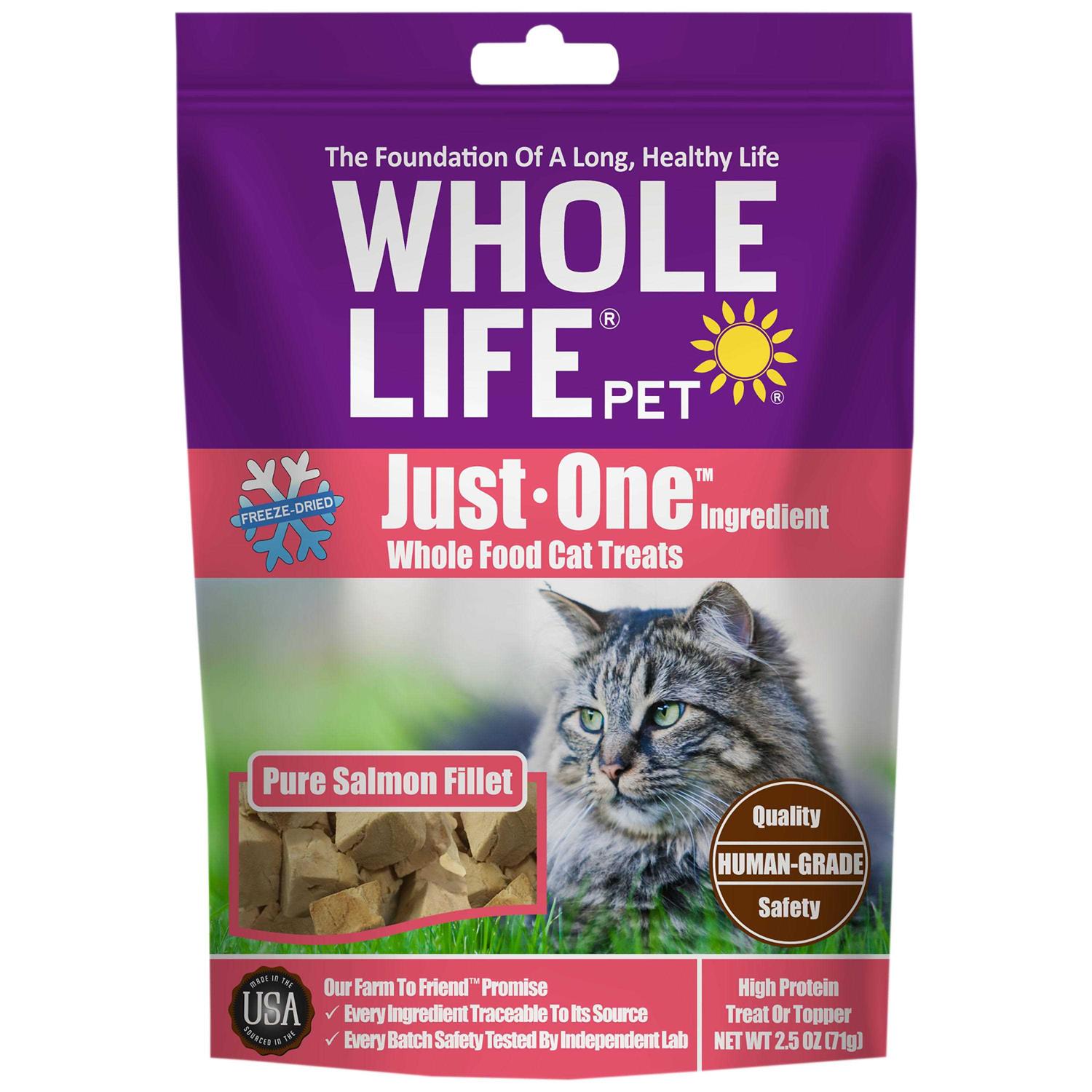Whole Life Pet Just One Ingredient Salmon Cat Treats