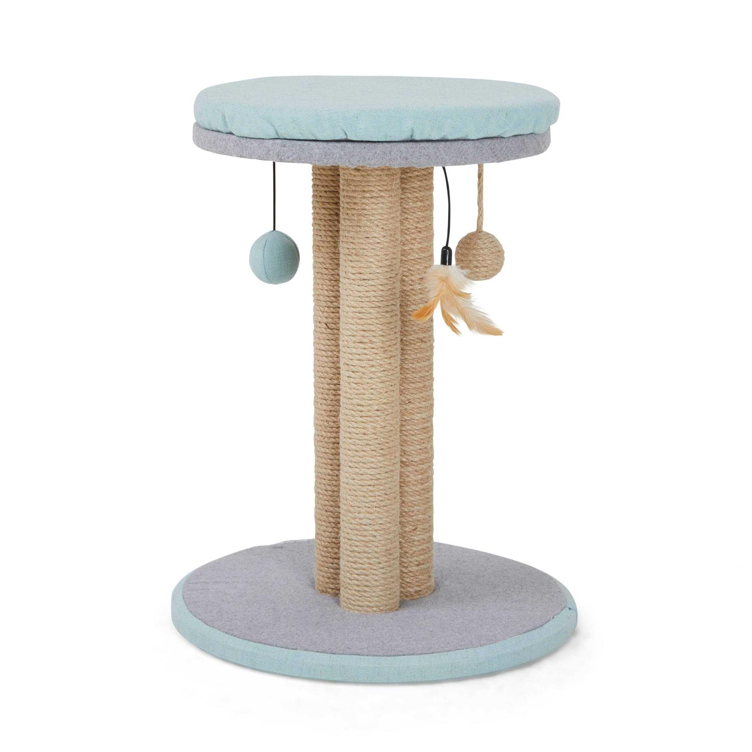 EveryYay Scratchin' The Surface Cat Scratcher with 3-Sided Play Post