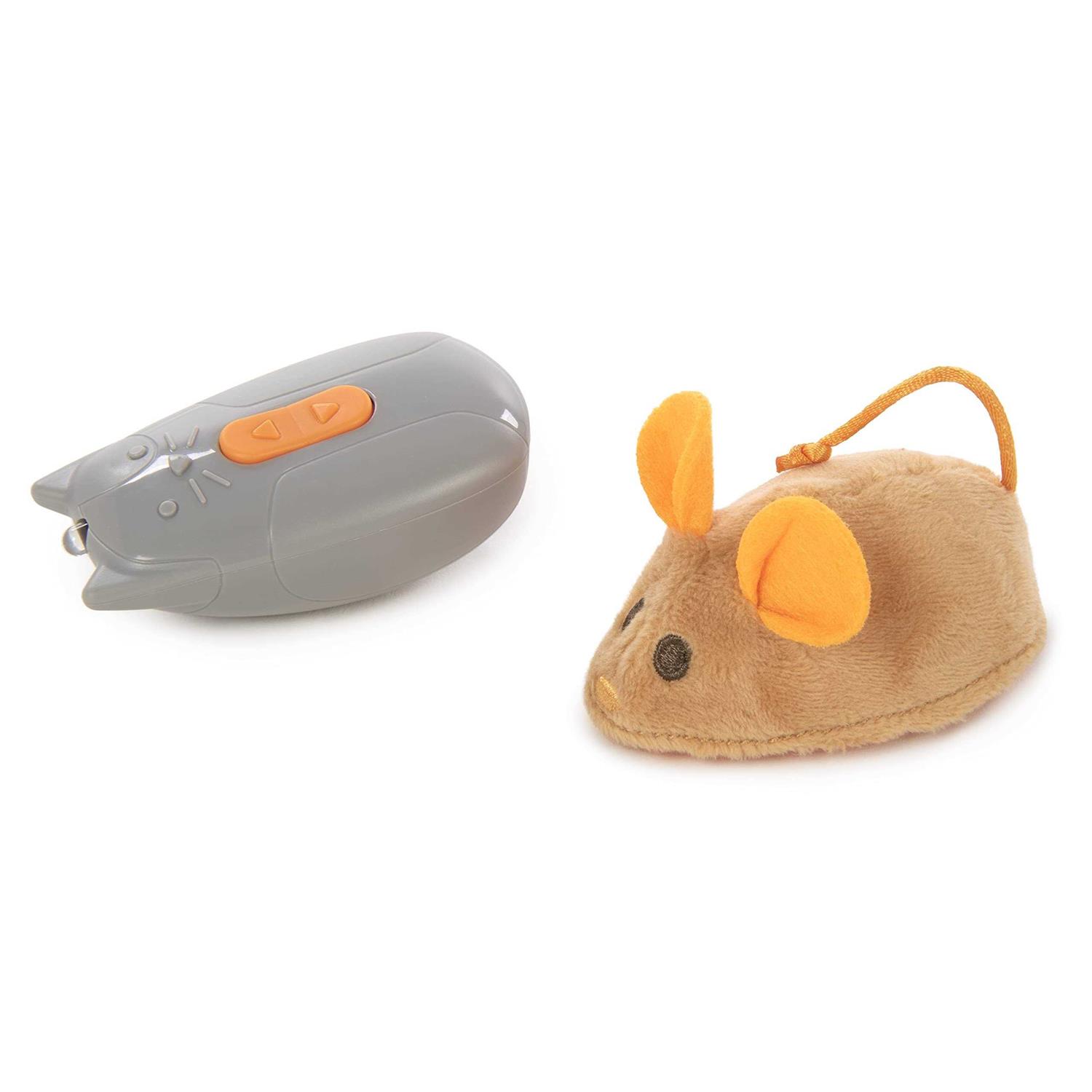 SmartyKat Race 'N' Chase Electronic Remote Control Mouse Cat Toy