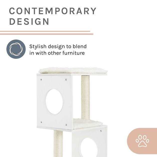 Alternative view of Sam's Pets Sheree 50 White Cat Tree