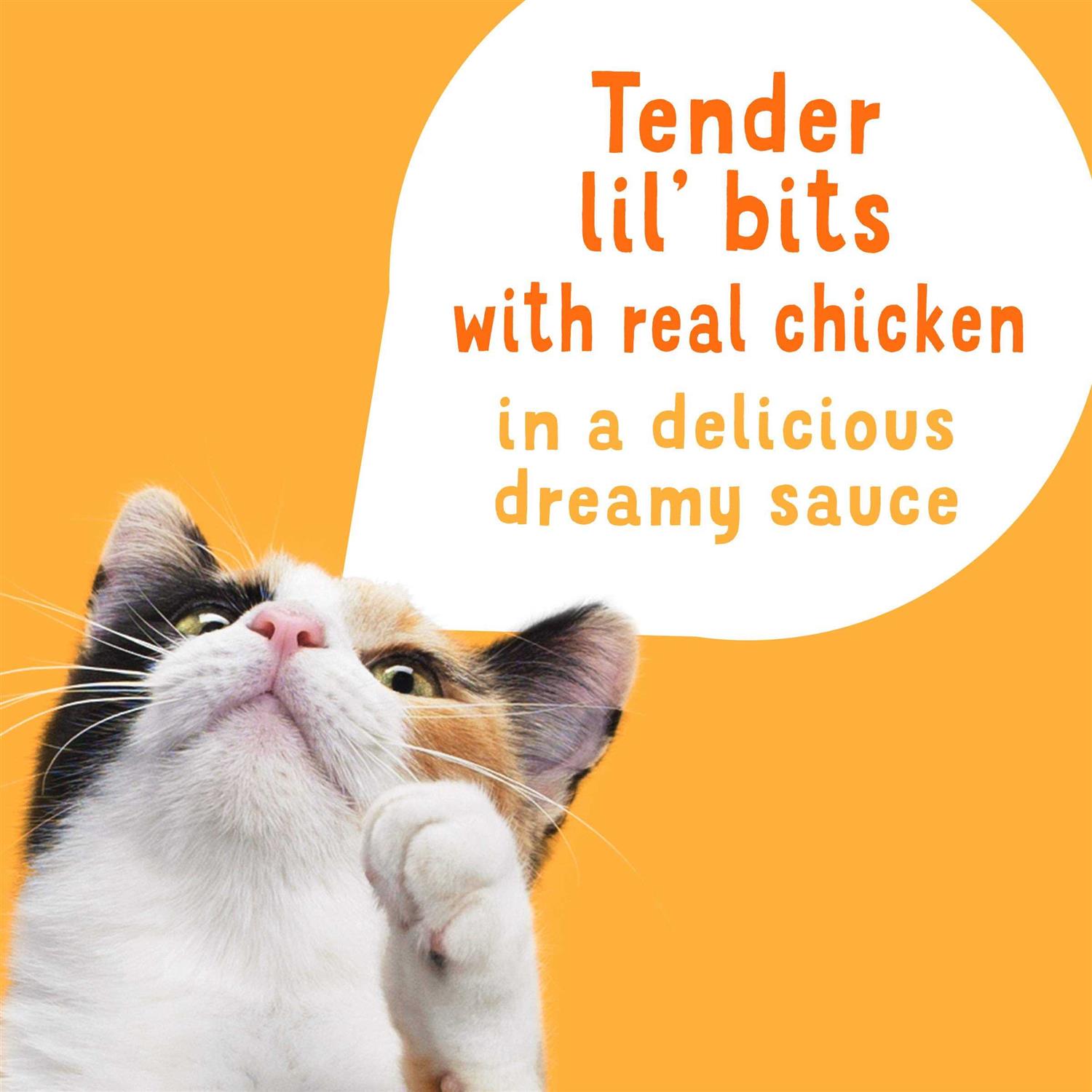 Alternative view of Friskies Lil Slurprises Shredded Chicken in Sauce Wet Cat Food Complement