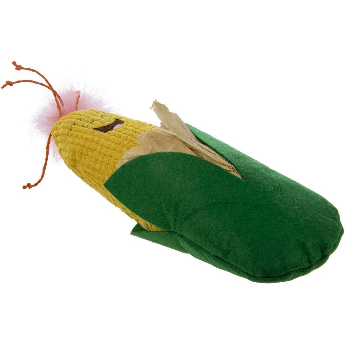 Alternative view of SmartyKat Corny Kicker Jumbo Crinkle Kicker Catnip Cat Toy